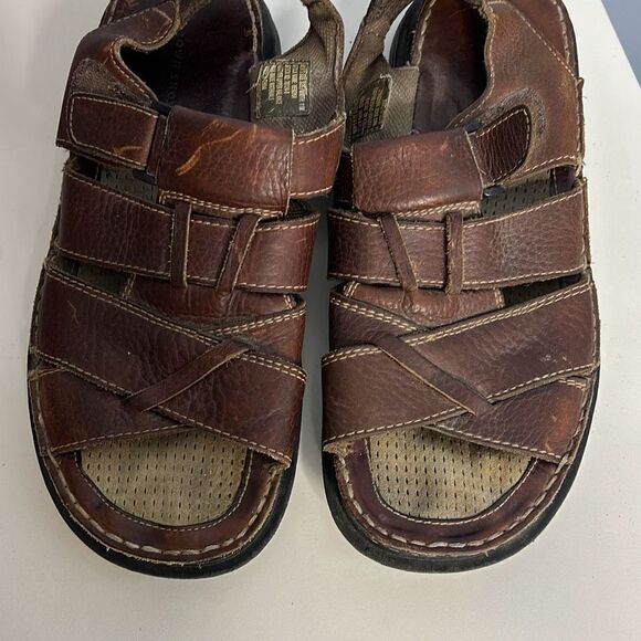Fisherman Sandals Brown Leather Sz 11 Men’s - Picture 6 of 8